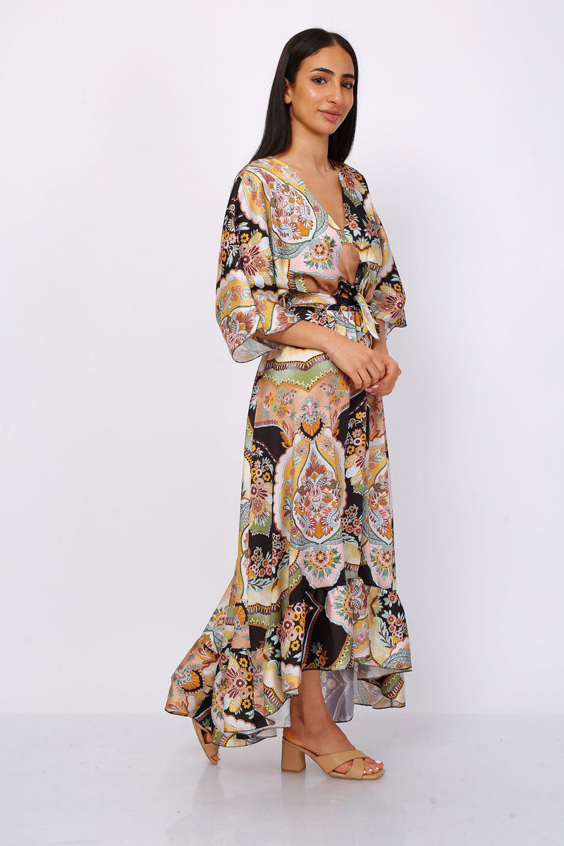 VESTIDO COMPRID0 | DÉLI - Grine Store | Bijuterias