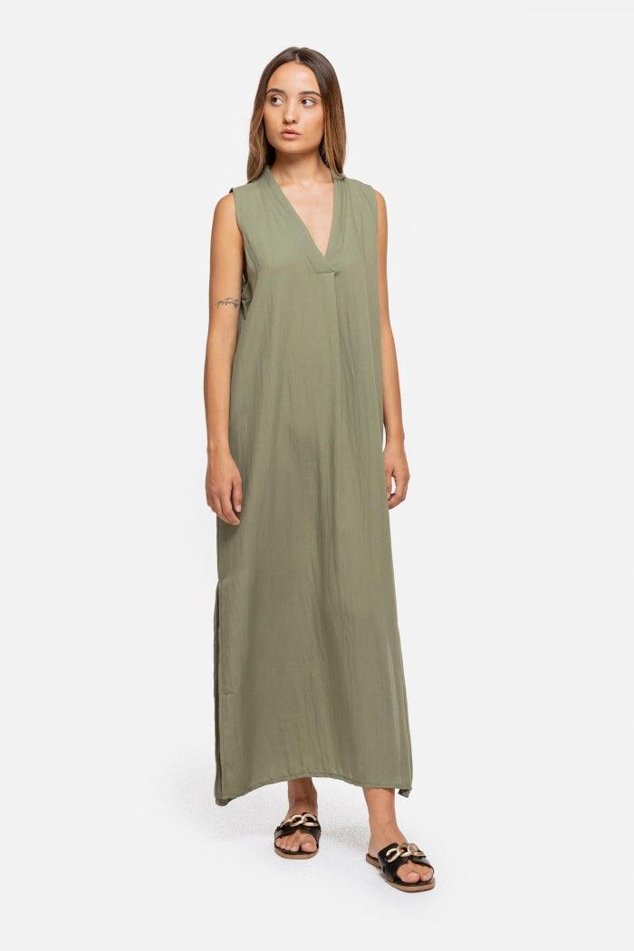 VESTIDO COMPRIDO | ELLA - Grine Store | Bijuterias