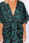 VESTIDO MIDI (VERDE) | TÂNZANIA - Grine Store | Bijuterias