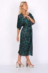 VESTIDO MIDI (VERDE) | TÂNZANIA - Grine Store | Bijuterias